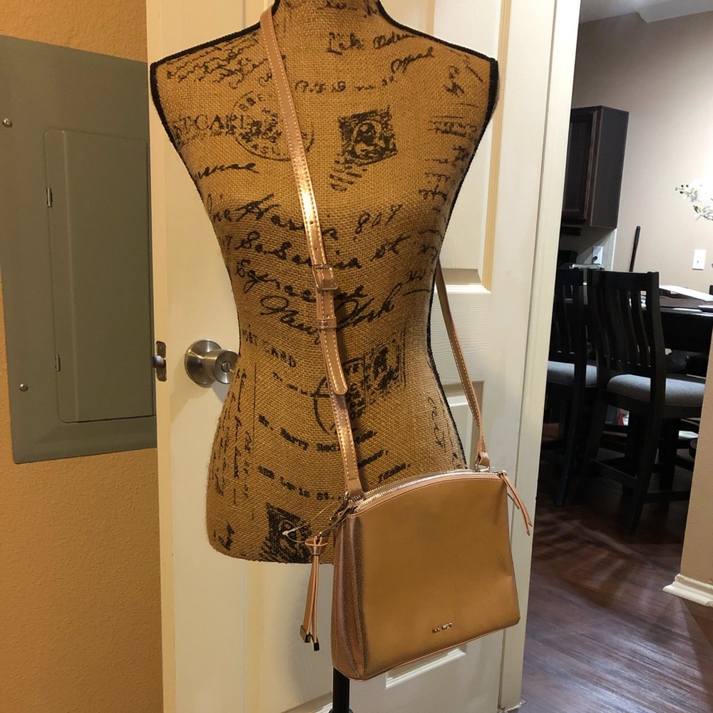 Nine West Rose Gold Crossbody Purse